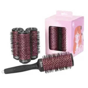 Olivia Garden Multibrush Curlers Kit, zestaw szczotek do włosów, 45mm, 4 szt.