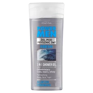 Joanna Power Men Fresh Żel pod prysznic 3w1 100 ml