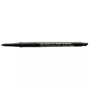 Gosh automatyczna kredka do oczu, 01 Black is Black