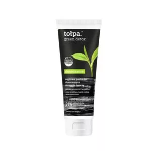 Tołpa Green Detox, węglowa pasta - żel złuszczająca do mycia twarzy, 125ml