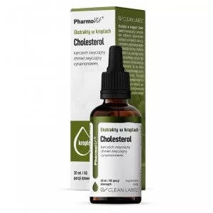 Pharmovit Ekstrakty w kroplach Cholesterol suplement diety w kroplach 30ml