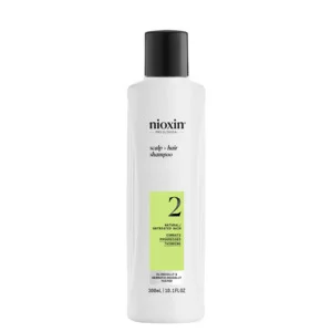 Nioxin System 2 szampon oczyszczający do włosów naturalnych, mocno przerzedzonych, 300 ml
