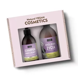 LaQ Niezapominajka, zestaw: żel 500ml + szampon 300ml