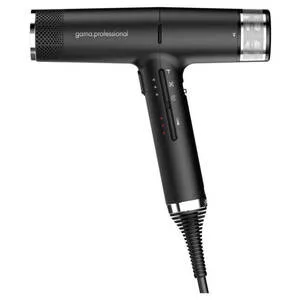 GA.MA IQ Perfetto 3, superlekka suszarka do włosów (294g), czarna, 1600W