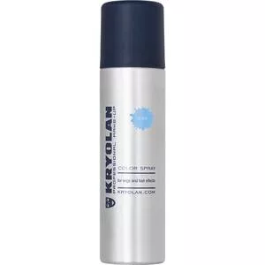 Kryolan, koloryzujący spray do włosów, 150ml, D32 - AZURE
