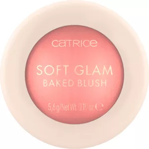 Catrice Soft Glam Baked Blush, rozświetlający róż, 010 On Cloud Pink, 5.6g