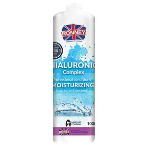 Ronney Professional Conditioner Hialuronic Complex Moisturizing, Odżywka nawilżająca do włosów suchych i zniszczonych 1000ml