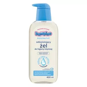 Bambino Rodzina odświeżający żel do higieny intymnej hiperdelikatny, dla dzieci i dorosłych 400ml