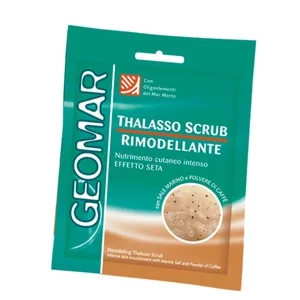 Geomar Thalasso Scrub, kawowy remodelujący peeling do ciała, saszetka 85g