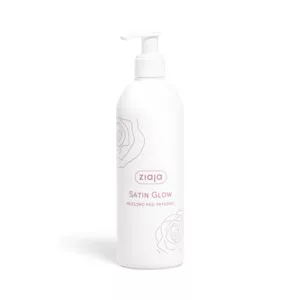 Ziaja Satin Glow, lekki mus do ciała o odczuwalnym, hialuronowym nawilżeniu, 350ml