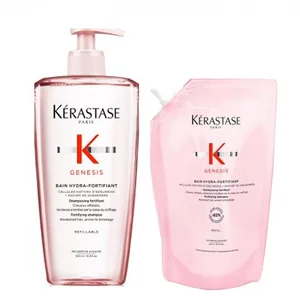 Kerastase Genesis, zestaw przeciw utracie gęstości włosów, kąpiel 500ml + refill 500ml