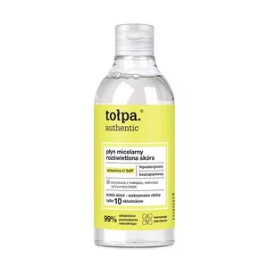 Tołpa Authentic, płyn micelarny rozświetlona skóra, 300ml