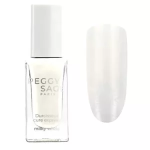 Peggy Sage, odżywka ekspresowa do paznokci milky white, 11ml