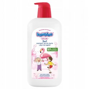 Bambino Dzieciaki 3w1 szampon żel pod prysznic i płyn do kąpieli dla dzieci Flaming 1000ml