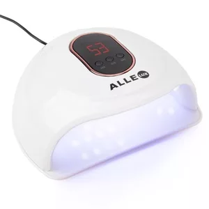 AlleLux Lampa do paznokci UV/LED 72W do lakierów hybrydowych Biała T15