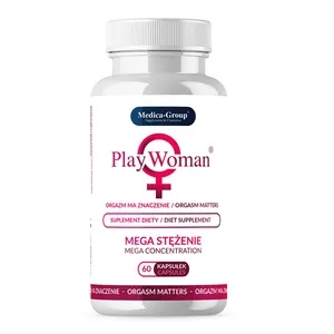 Medica-Group PlayWoman suplement diety na pobudzenie orgazmu 60 kapsułek
