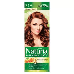 Joanna Naturia Color Farba do włosów miedziany blond 218