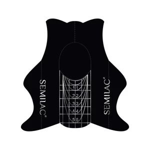 Semilac Semi HARDI Shaper Slim, szablony do przedłużania, 500szt