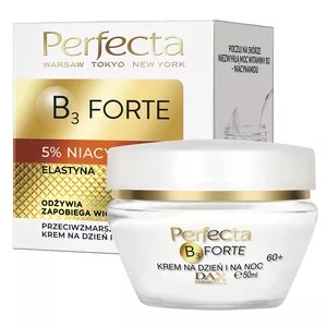 Perfecta B3 Forte przeciwzmarszczkowy krem na dzień i na noc 60+ 50ml