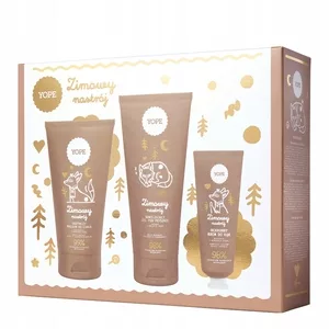 Yope Zestaw Zimowy Nastrój, żel pod prysznic 200ml + balsam do ciała 150ml + krem do rąk 50ml