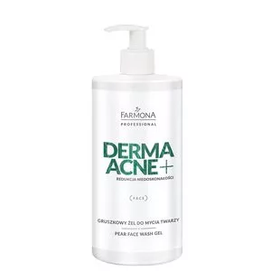 Farmona Professional Derma Acne+, Gruszkowy żel do mycia twarzy, 500ml
