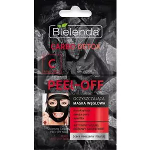 Bielenda Carbo Detox Maska Węglowa Peel-off, 6g