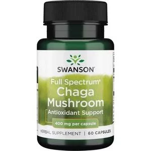 Swanson FS Chaga Mushroom 60kaps