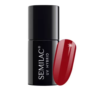 Semilac, lakier hybrydowy, 7ml, 027 Intense Red