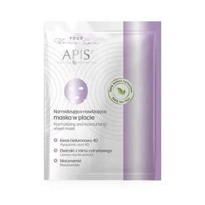 Apis Normalizująco-nawilżająca maska w płacie, 20g
