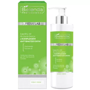 Bielenda Professional Supremelab, Sebio Derm, żel do mycia twarzy z kompleksem antybakteryjnym, 200ml