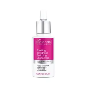 Bielenda Professional Redness Relief, kojący koncentrat zmniejszający widoczność zaczerwienień, 30ml