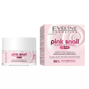 Eveline Cosmetics Pink Snail krem nawilżająco-odżywczy 50ml