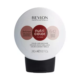 Revlon Nutri Color Filters, maska koloryzująca bez amoniaku, kasztan, 240ml