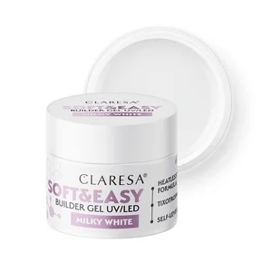 Claresa Soft& Easy Builder Gel żel budujący Milky White 12g