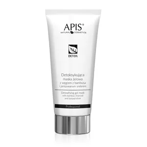 Apis DETOX Maska żelowa detoksykująca z węglem z bambusa i joinizowanym srebrem, 200ml