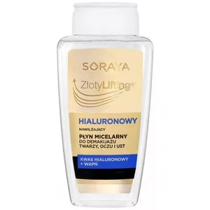Soraya Złoty Lifting, hialuronowy płyn micelarny, 400ml