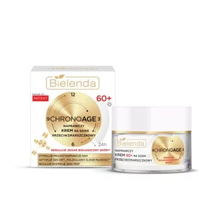 Bielenda Chrono Age 24H, naprawczy krem przeciwzmarszczkowy 60+ na dzień, 50ml