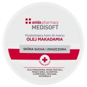 Anida Medisoft wygładzający krem do twarzy olej makadamia 100ml