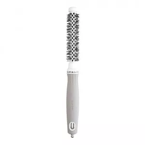 Olivia Garden Expert Blowout Shine, szczotka do modelowania i suszenia włosów, White&Grey 15mm