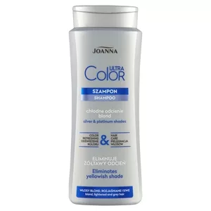 Joanna Ultra Color Szampon włosy blond rozjaśniane i siwe 400 ml