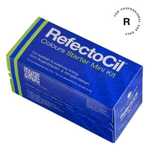 RefectoCil Colours Starter Mini Kit, mini zestaw startowy do koloryzacji brwi i rzęs, ref.57777