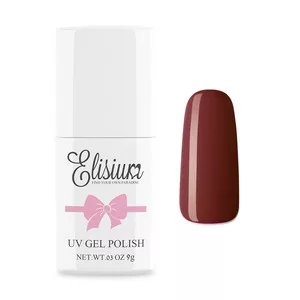 Elisium, lakier hybrydowy 136 B like brown, 9g