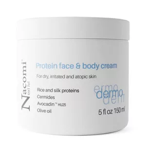 Nacomi, proteinowy krem do twarzy i ciała, 150ml