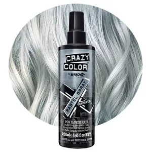 Crazy Color Pastel Spray, koloryzacja tymczasowa, spray koloryzujący Graphite, grafitowy, 250ml