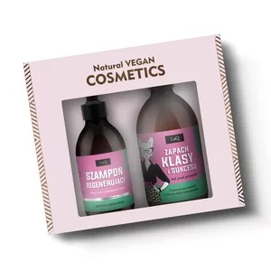 LaQ Magnolia, zestaw: żel 500ml + szampon 300ml
