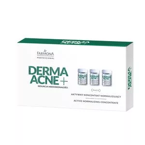 Farmona Professional Derma Acne+, Aktywny koncentrat normalizujący, 5x5ml