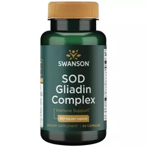 Swanson, SOD Gliadin Complex, suplement diety, 60kaps, ref.SWU675