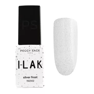 Peggy Sage I-LAK, lakier hybrydowy, silver frost, 5ml