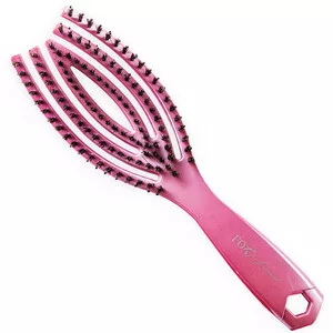 Fox Flex Brush Nylon&Boar Rose Violet Mat, szczotka do włosów