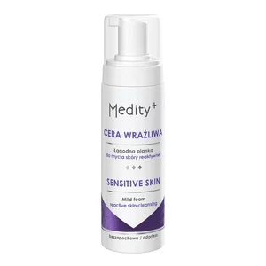 Medity+ Cera Wrażliwa łagodna pianka do mycia twarzy 150ml